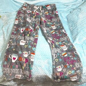 Secret Treasures-preloved-Soft gray Coffee Time loungers/pajama bottoms M8/10